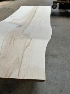 PLATEAU DE TABLE LIVE EDGE ERABLE 