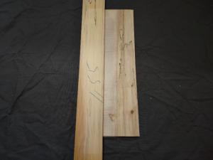 Fonds + Éclisses Érable Spalted