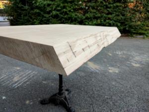 Table Live Edge en Chêne