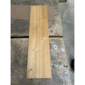 Marche d'escalier Épicéa Thermo Traité A/B Lames massives non aboutées
