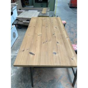 Plan de travail Épicéa Thermo Traité A/B Lames massives non aboutées