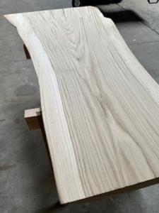 PLATEAU DE TABLE LIVE EDGE CHENE 