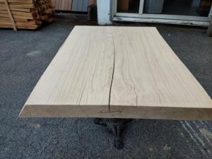 Table Live Edge en Chêne