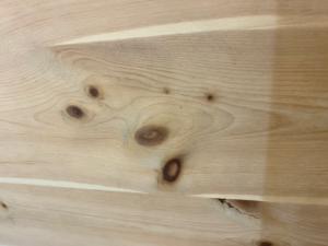 Plan de travail Pin cembro A/B Lames massives non aboutées