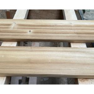 Marche d'escalier Épicéa Thermo Traité A/B Lames massives non aboutées