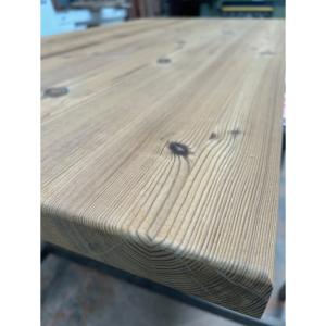 Plan de travail Épicéa Thermo Traité A/B Lames massives non aboutées