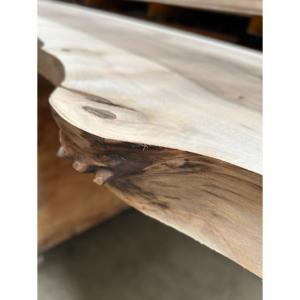 PLATEAU DE TABLE NOYER