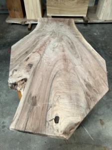 PLATEAU LIVE EDGE NOYER MASSIF 