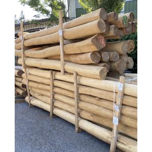Poteaux Planés Poncés Robinier Faux Acacia