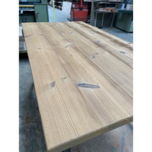 Plan de travail Épicéa Thermo Traité A/B Lames massives non aboutées