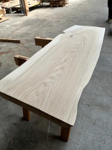PLATEAU DE TABLE LIVE EDGE CHENE 