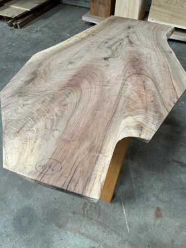 PLATEAU LIVE EDGE NOYER MASSIF 