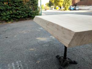 Table Live Edge en Chêne
