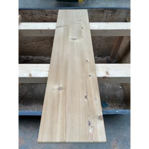 Tablette Épicéa Thermo Traité A/B Lames massives non aboutées